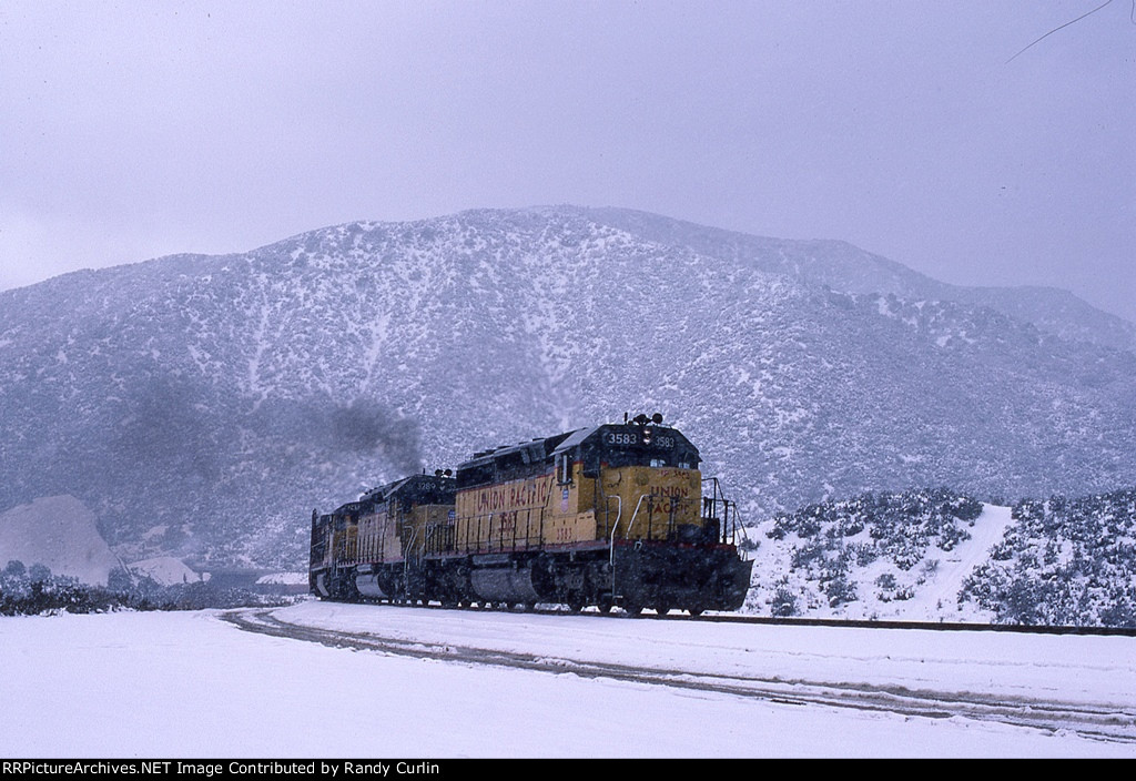 UP 3583 on Cajon Pass